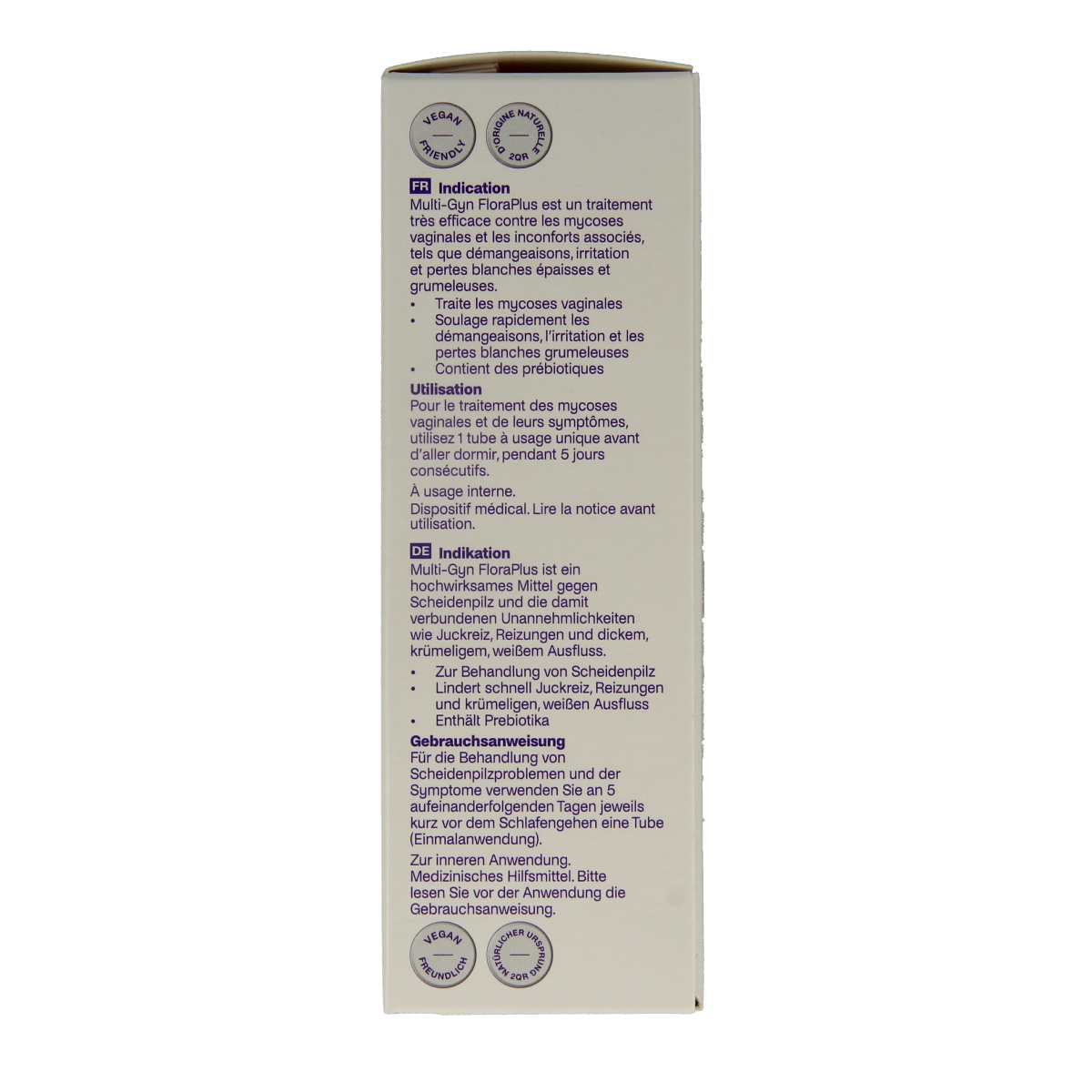 Multi GYN Floraplus tubes 5.00 Stuks