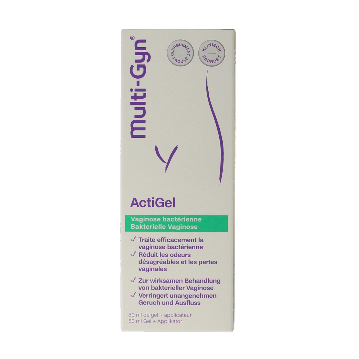 Multi GYN Gel actigel  50.00 Milliliter