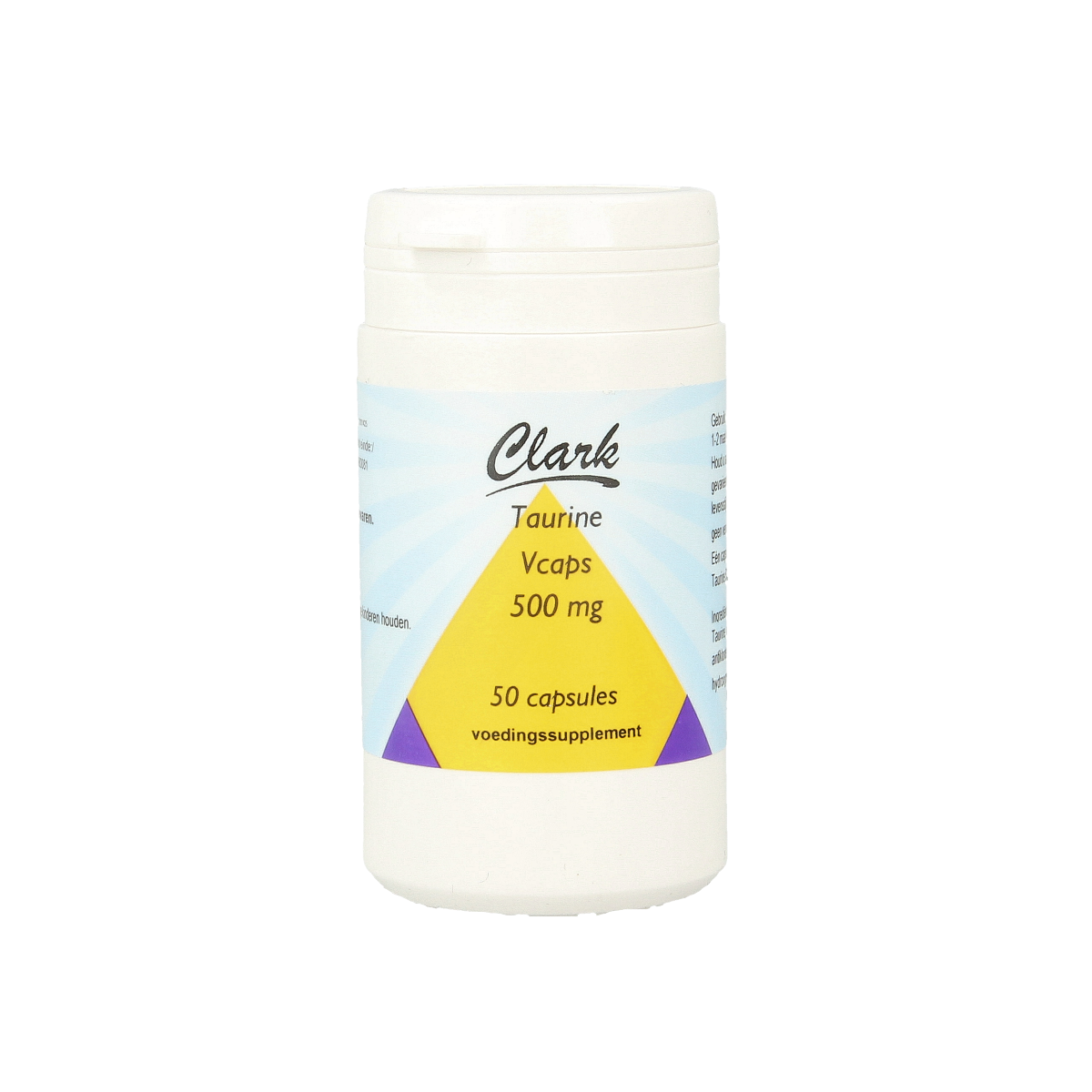 Clark Taurine 500mg 50.00 Capsules