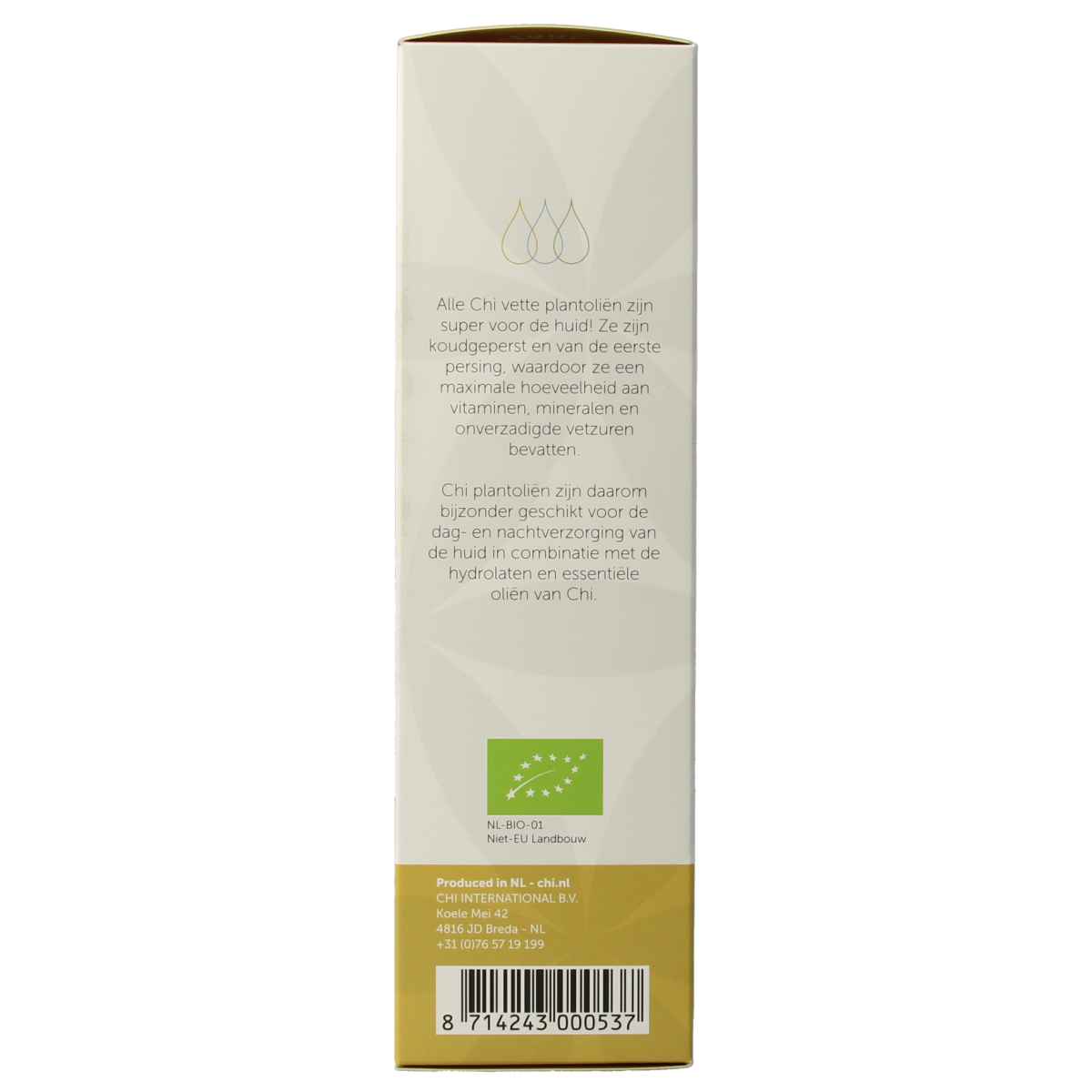 Chi Abrikozenpit olie bio 100.00 Milliliter