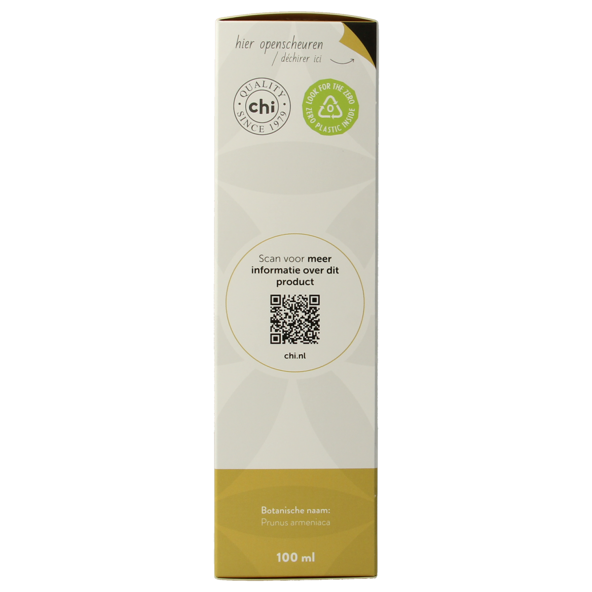 Chi Abrikozenpit olie bio 100.00 Milliliter