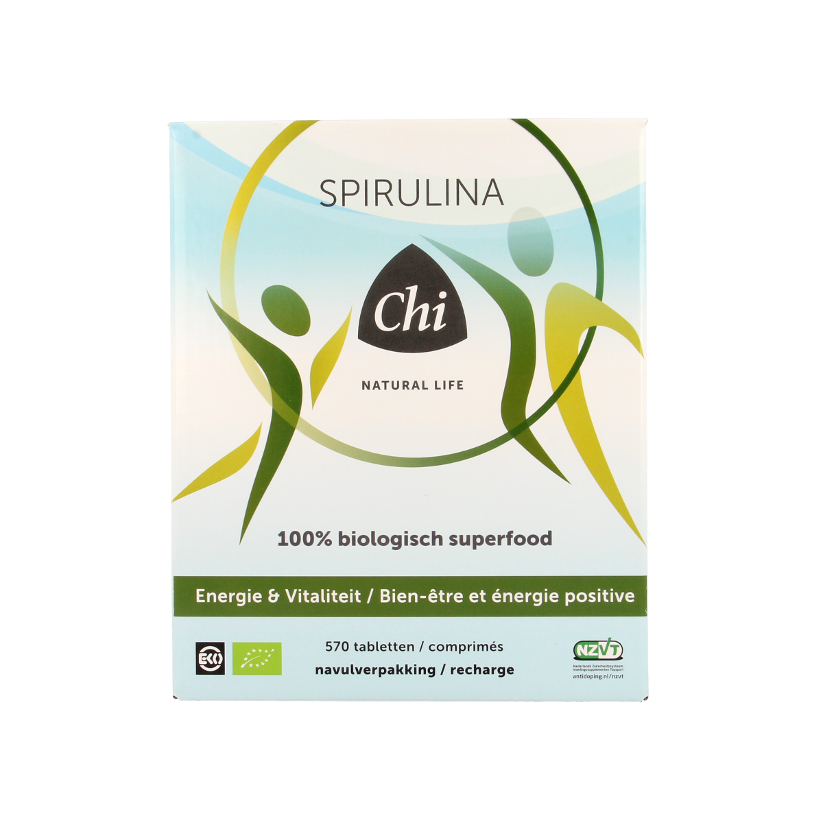 Chi Spirulina navul bio 570.00 Tabletten