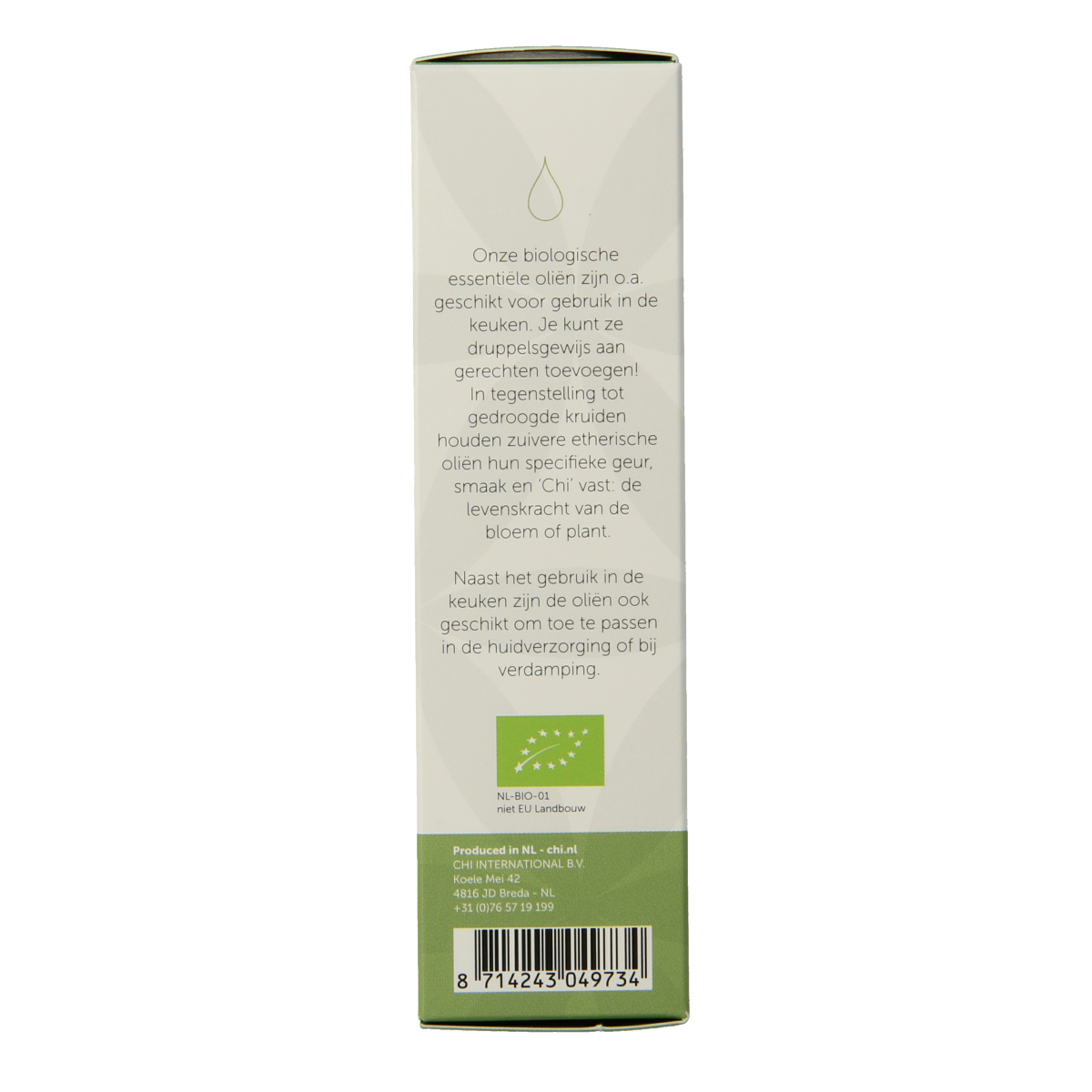 Chi Kaneel blad eko bio 10.00 Milliliter