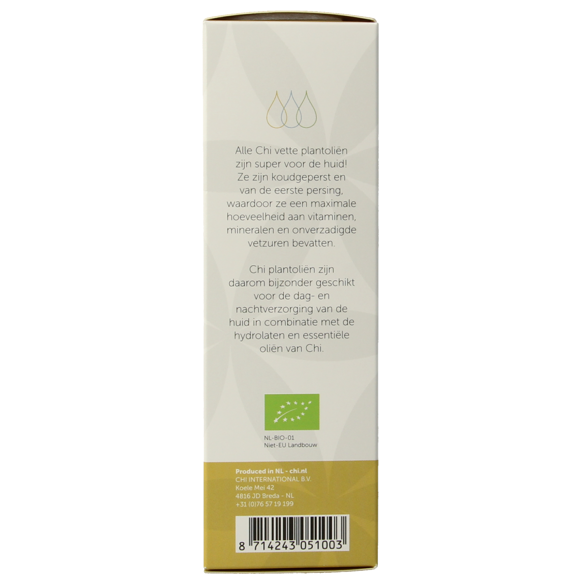 Chi Sacha inchi vette plantenolie eko bio 50.00 Milliliter