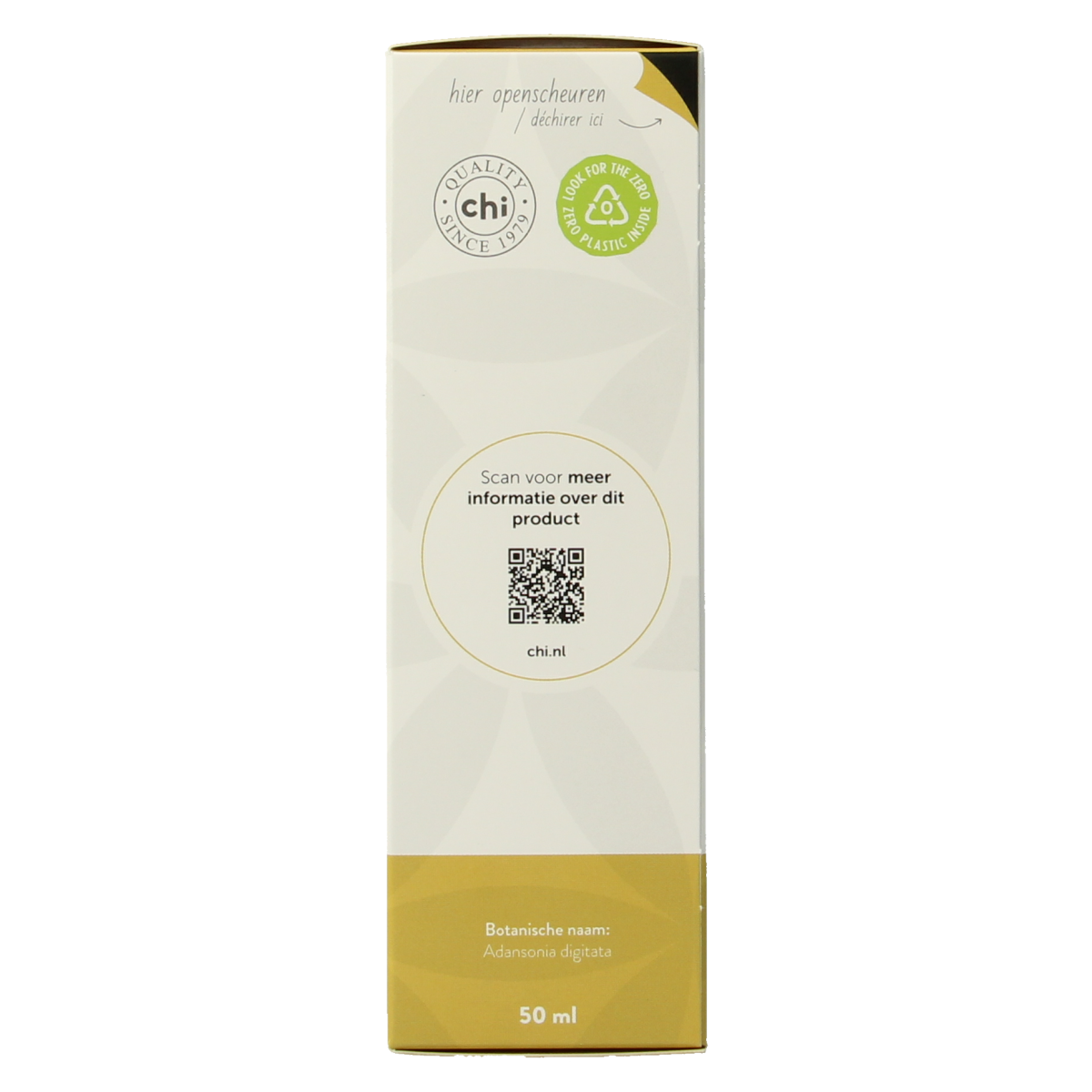 Chi Baobab plant olie eko bio 50.00 Milliliter