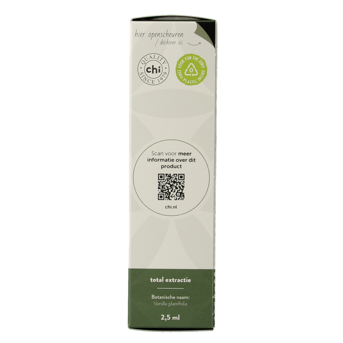 Chi Vanille 12% CO2 bio 2.50 Milliliter