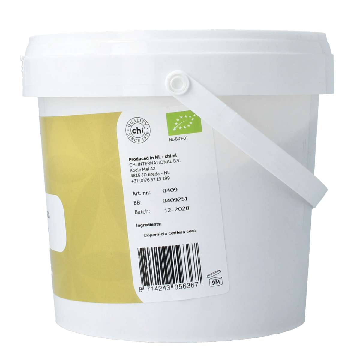 Chi Carnauba was bio 400.00 Gram
