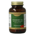 Natupharma Cranberry 15:1 met vitamine C & bioflavonoiden 60 Tabletten