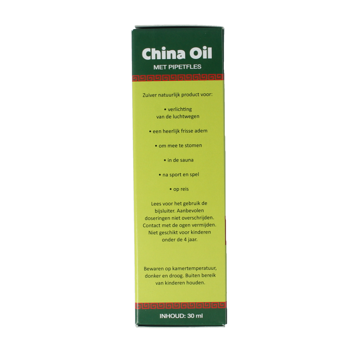 Natupharma China oil 30.00 Milliliter