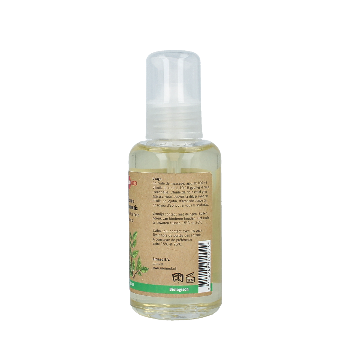Aromed Castorolie bio 100.00 Milliliter
