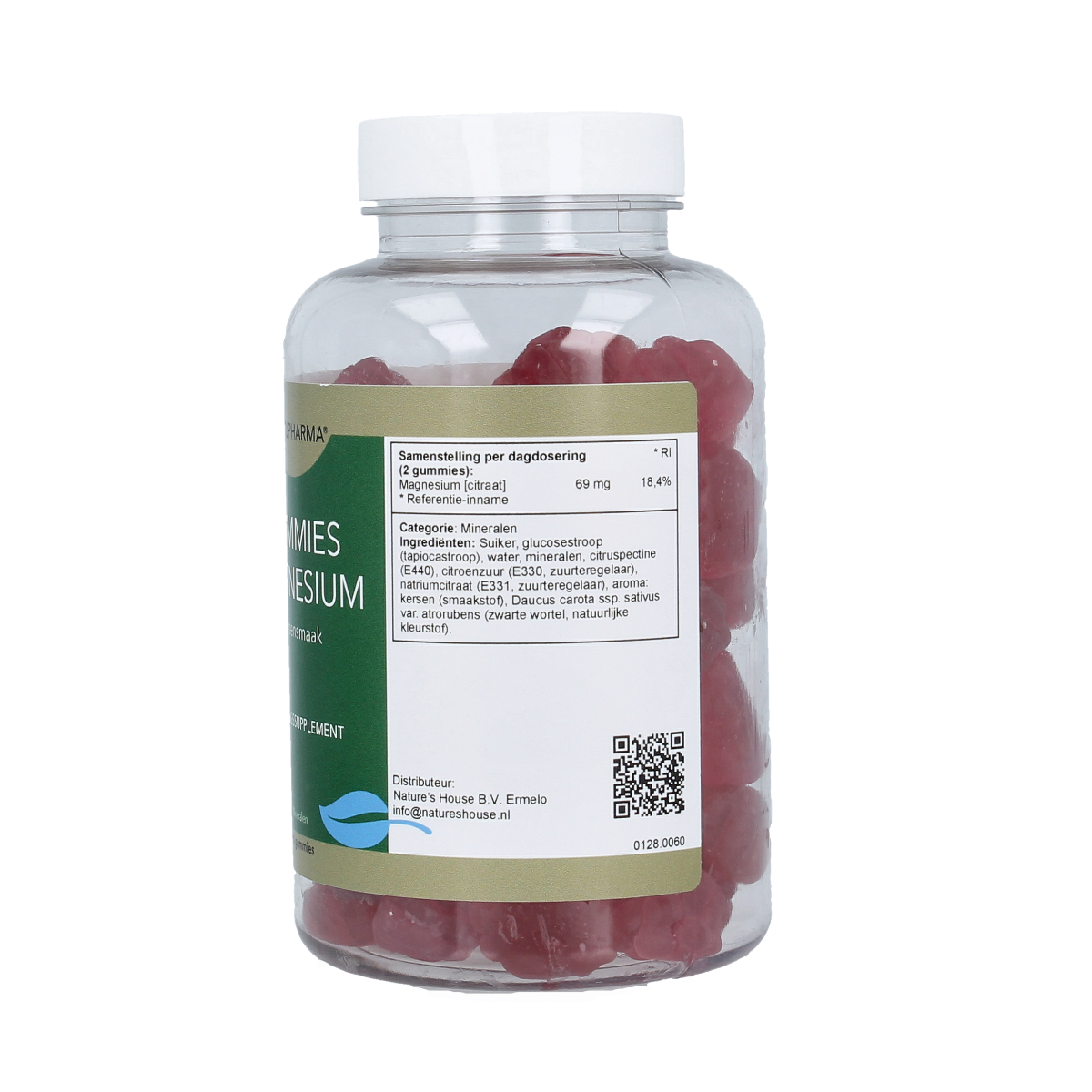 Natupharma Gummies magnesium kersensmaak 60.00 Gummies