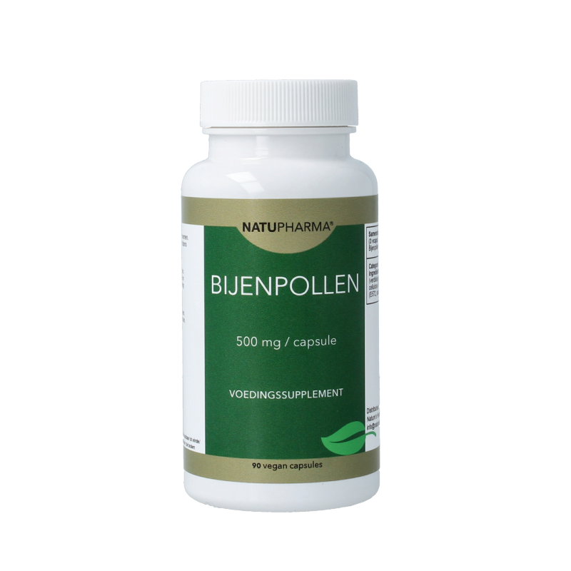 Natupharma Bijenpollen 500mg 90 Capsules