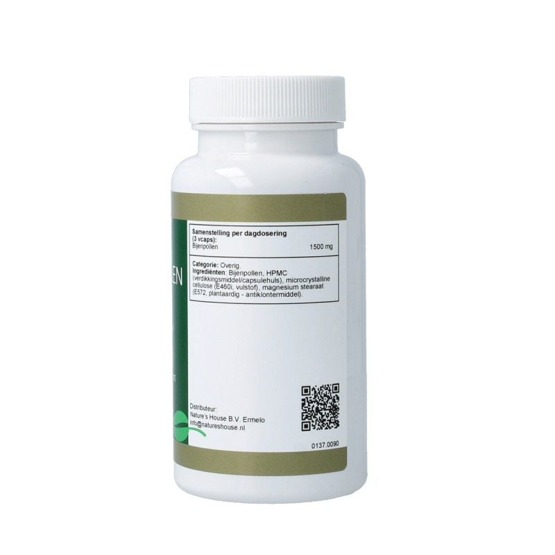 Natupharma Bijenpollen 500mg 90 Capsules