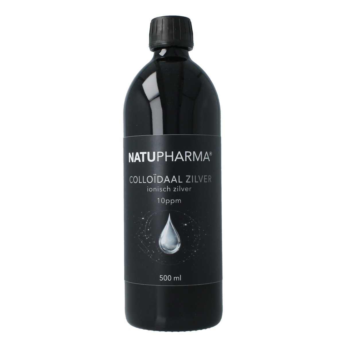 Natupharma Ionisch zilverwater 10ppm 500.00 Milliliter