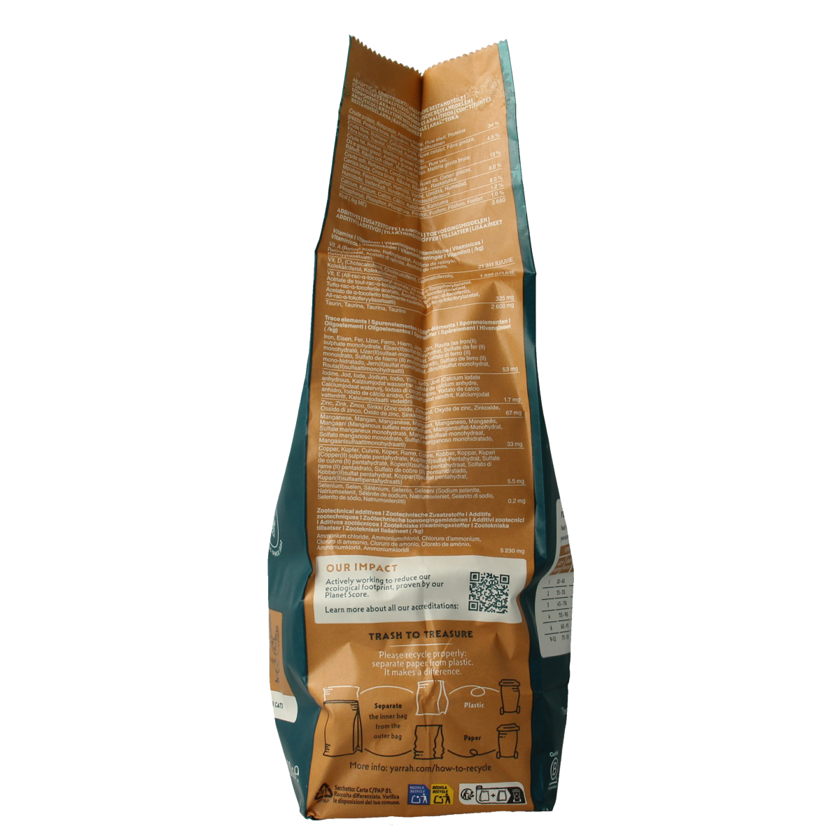 Yarrah Kattenvoer wheat-free met kip bio 800.00 Gram