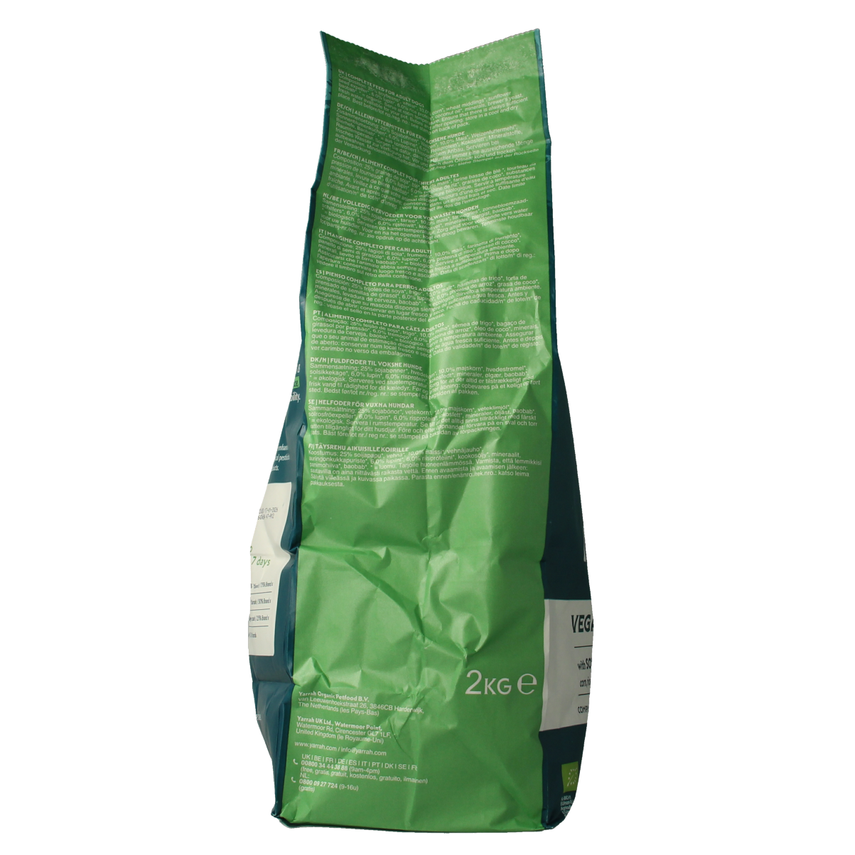 Yarrah Hondenvoer vega bio 2000.00 Gram
