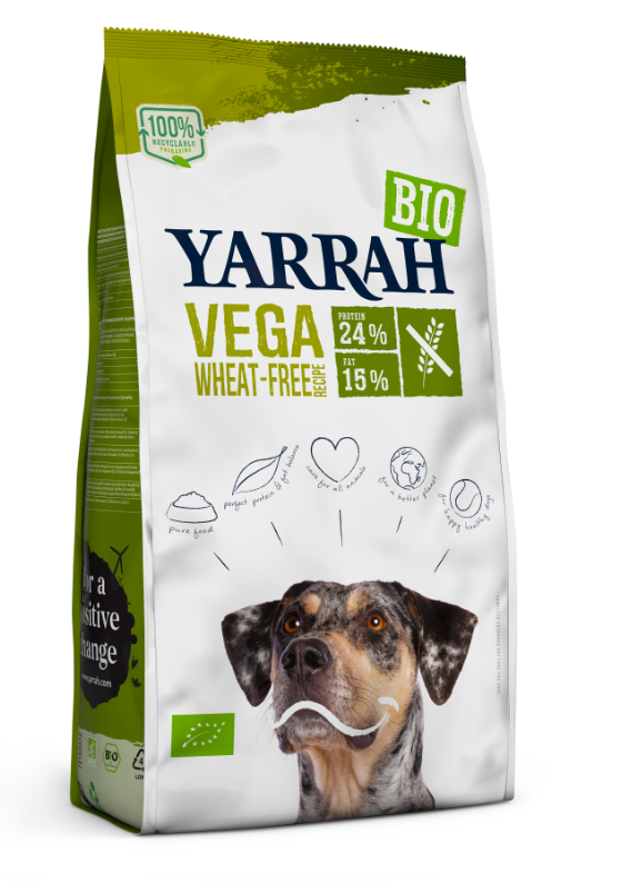 Yarrah Hondenvoer vega wheat-free bio 2000.00 Gram