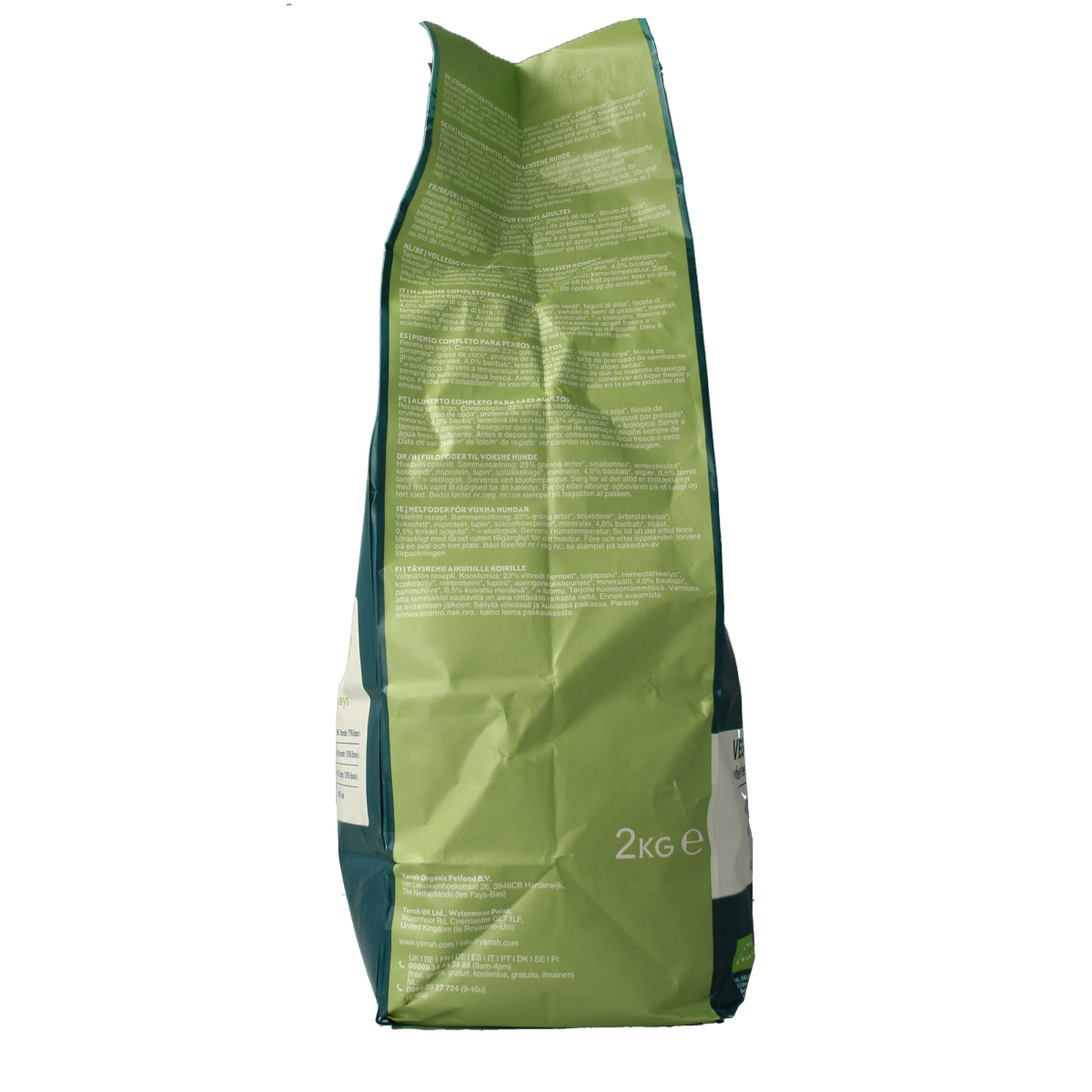 Yarrah Hondenvoer vega wheat-free bio 2000.00 Gram