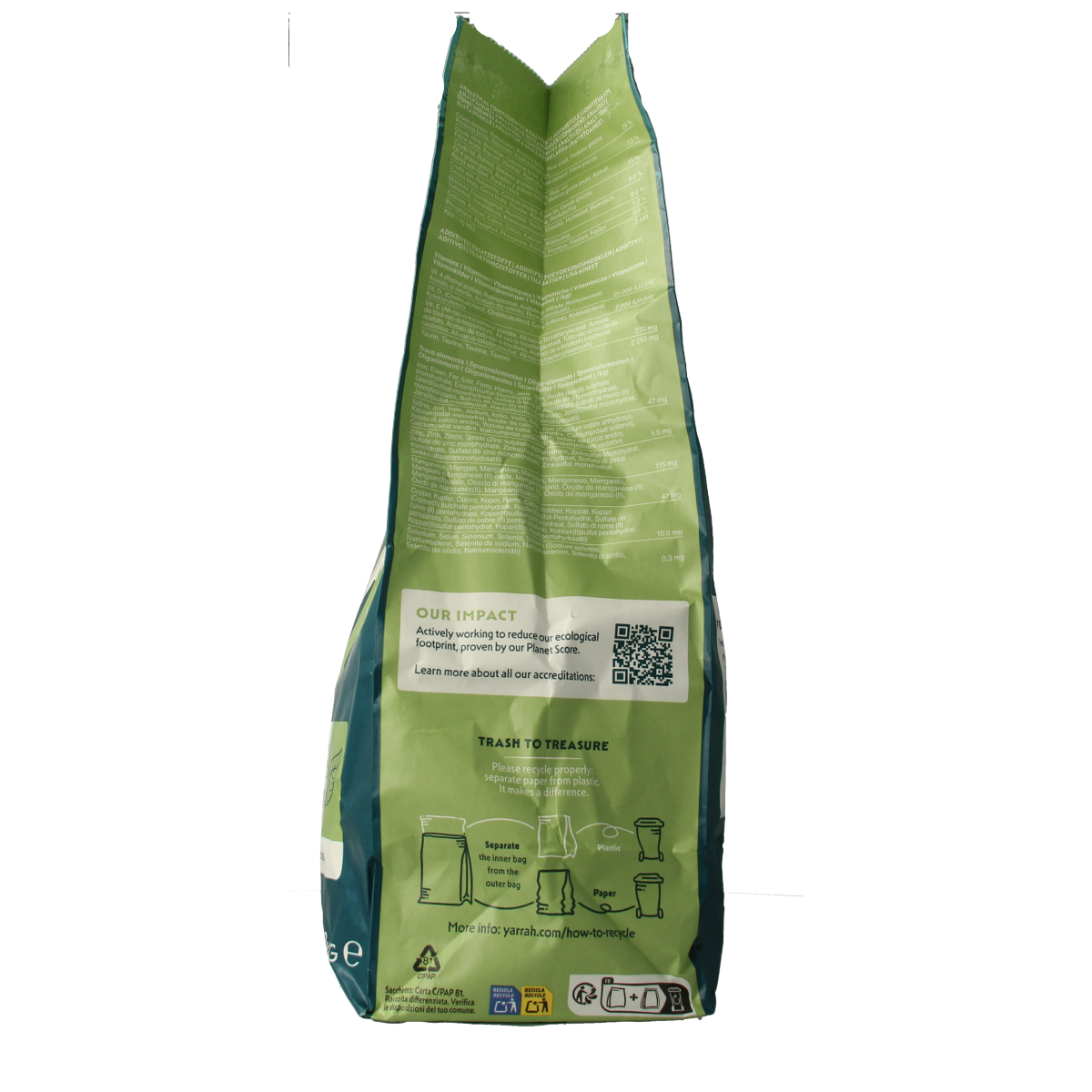Yarrah Hondenvoer vega wheat-free bio 2000.00 Gram