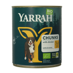Yarrah Hondenvoer chunks kip in saus bio 820.00 Gram