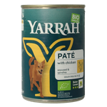 Yarrah Hondenvoer pate met kip bio 400.00 Gram