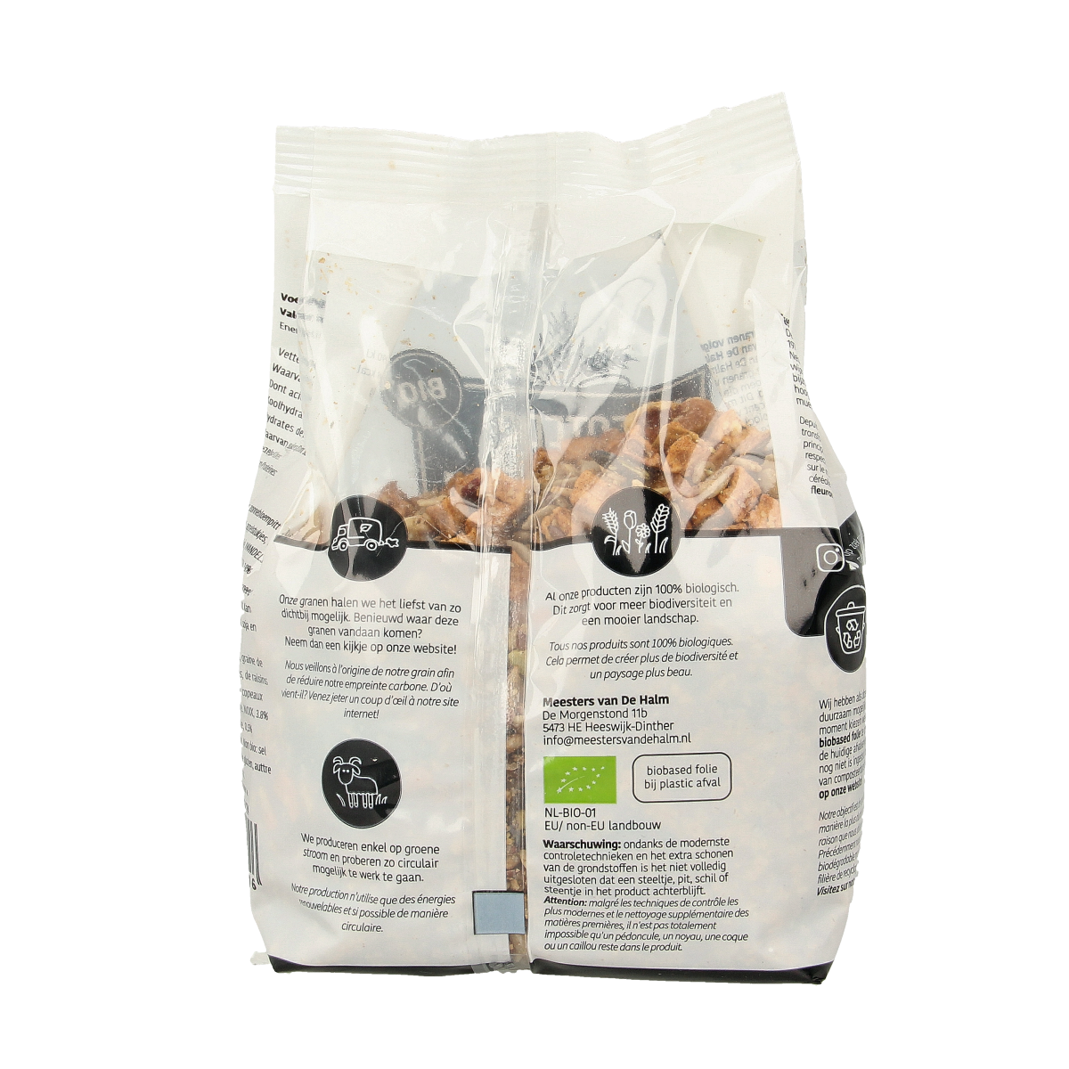 De Halm Ovengebakken mix appel en kaneel bio 400.00 Gram