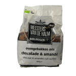 De Halm Ovengebakken mix chocolade en amandel bio 400.00 Gram