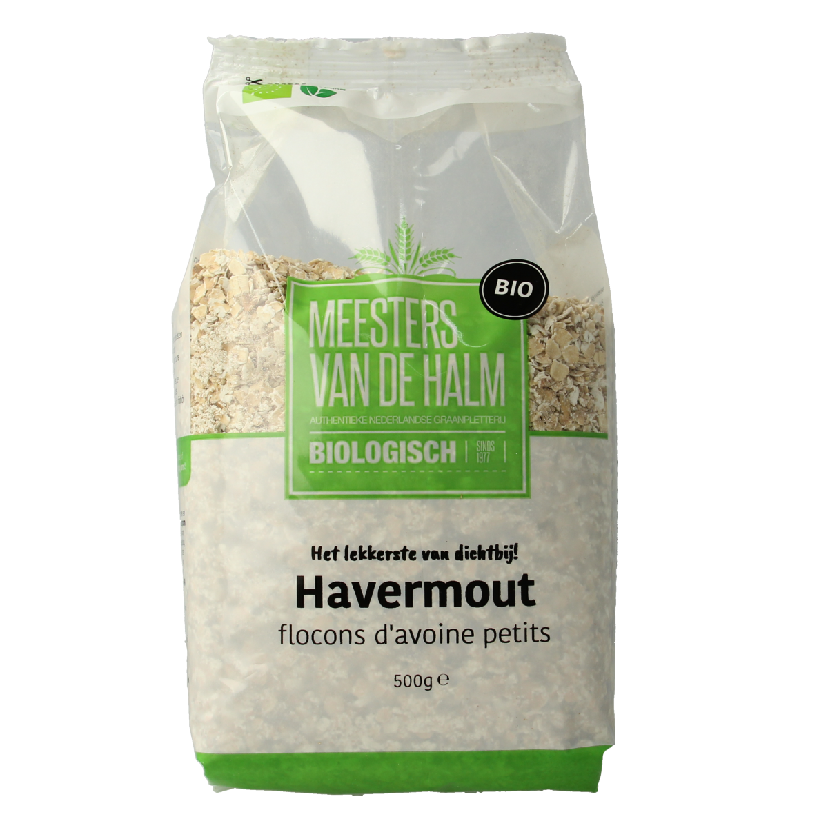 De Halm Havermout bio 500.00 Gram