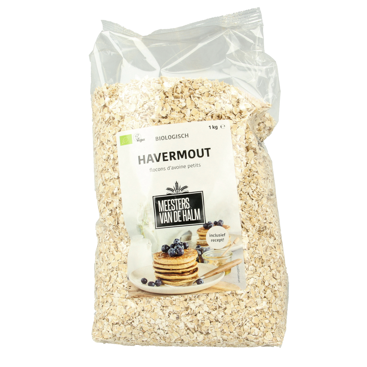 De Halm Havermout bio 1.00 Kilogram