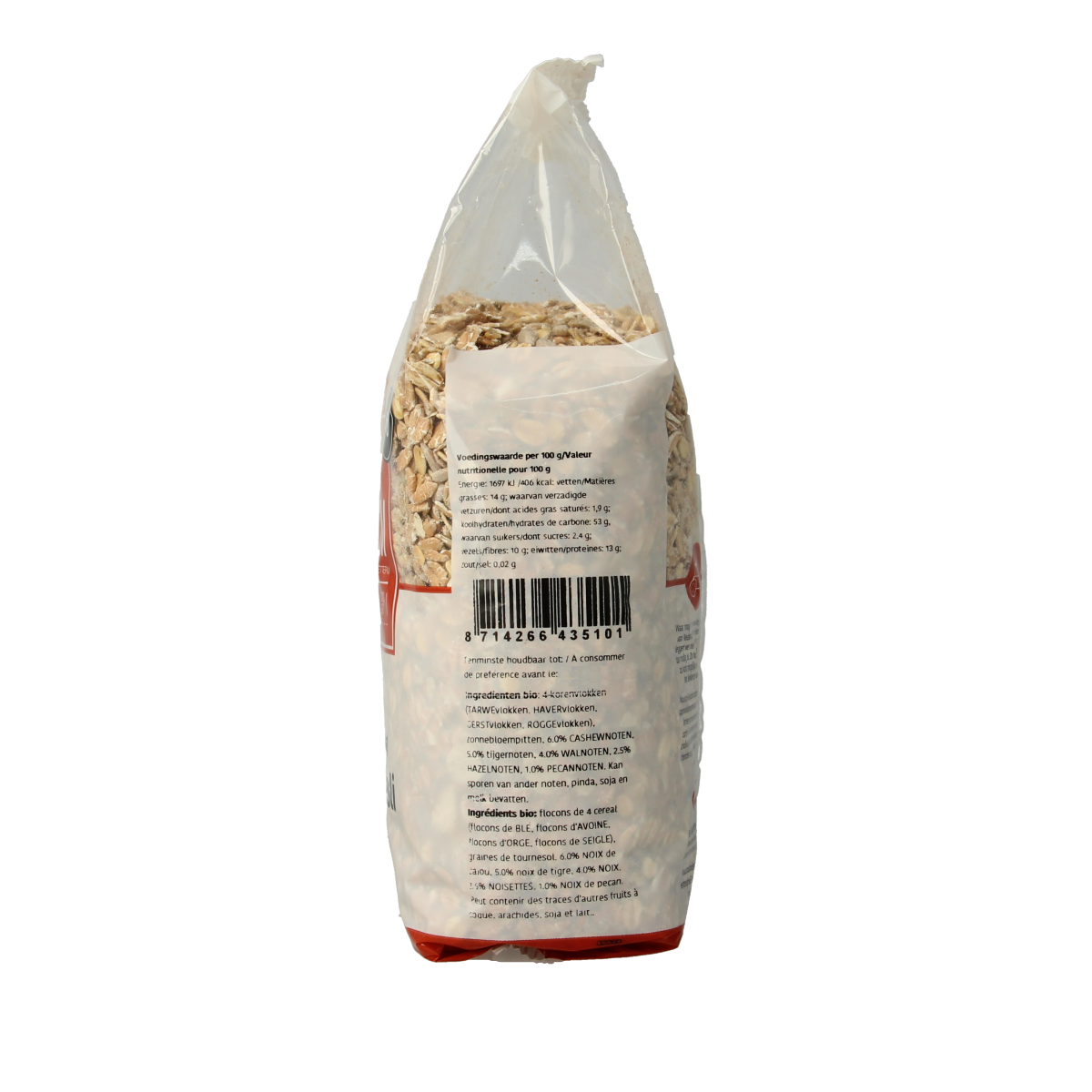 De Halm Muesli noten bio 750.00 Gram