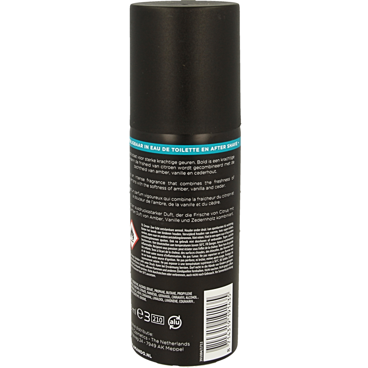 Amando Deodorant spray bold 150.00 Milliliter