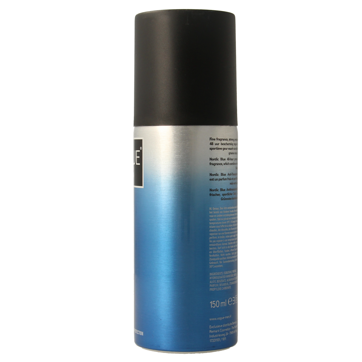 Vogue Men Nordic Blue anti-transpirant  150.00 Milliliter