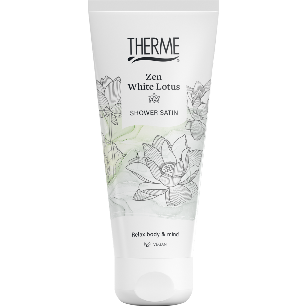 Therme Zen white lotus shower satin 200.00 Milliliter