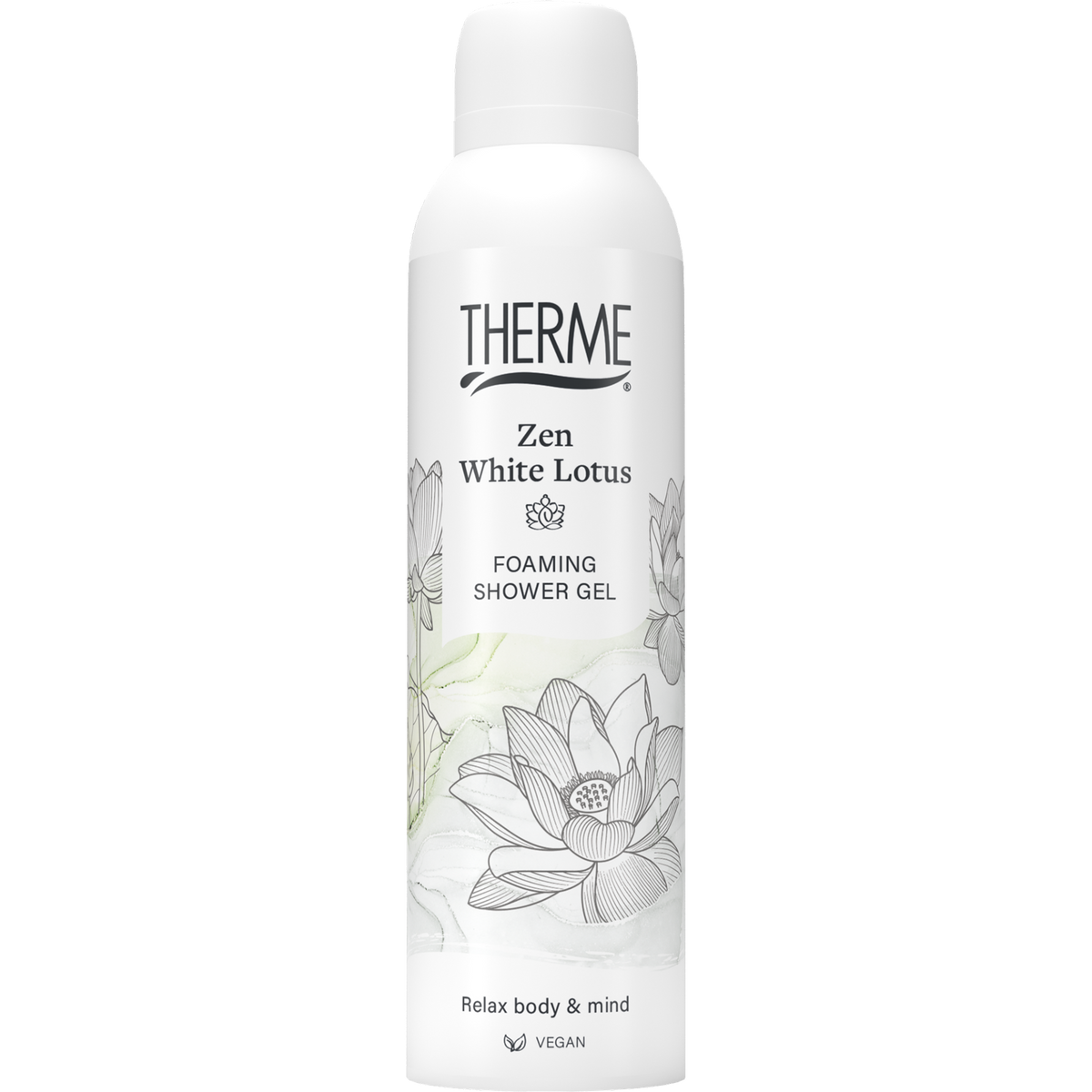 Therme Zen white lotus foaming showergel 200.00 Milliliter
