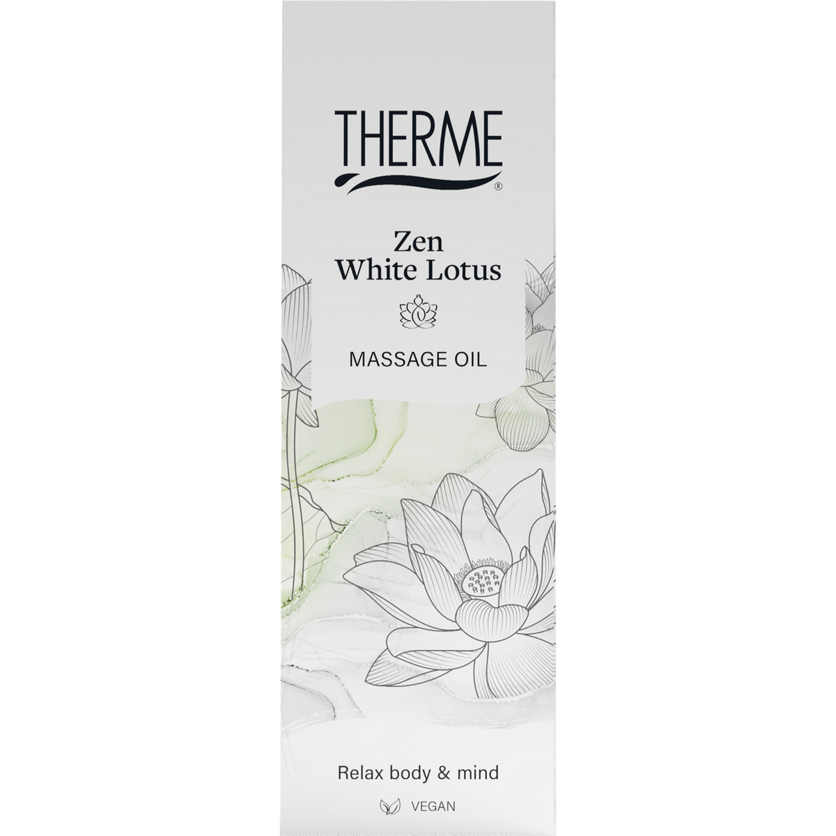 Therme Zen white lotus massage oil 125 Milliliter