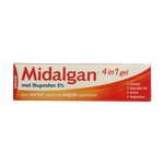 Midalgan 4 in 1 gel + 5% ibuprofen 100.00 Gram