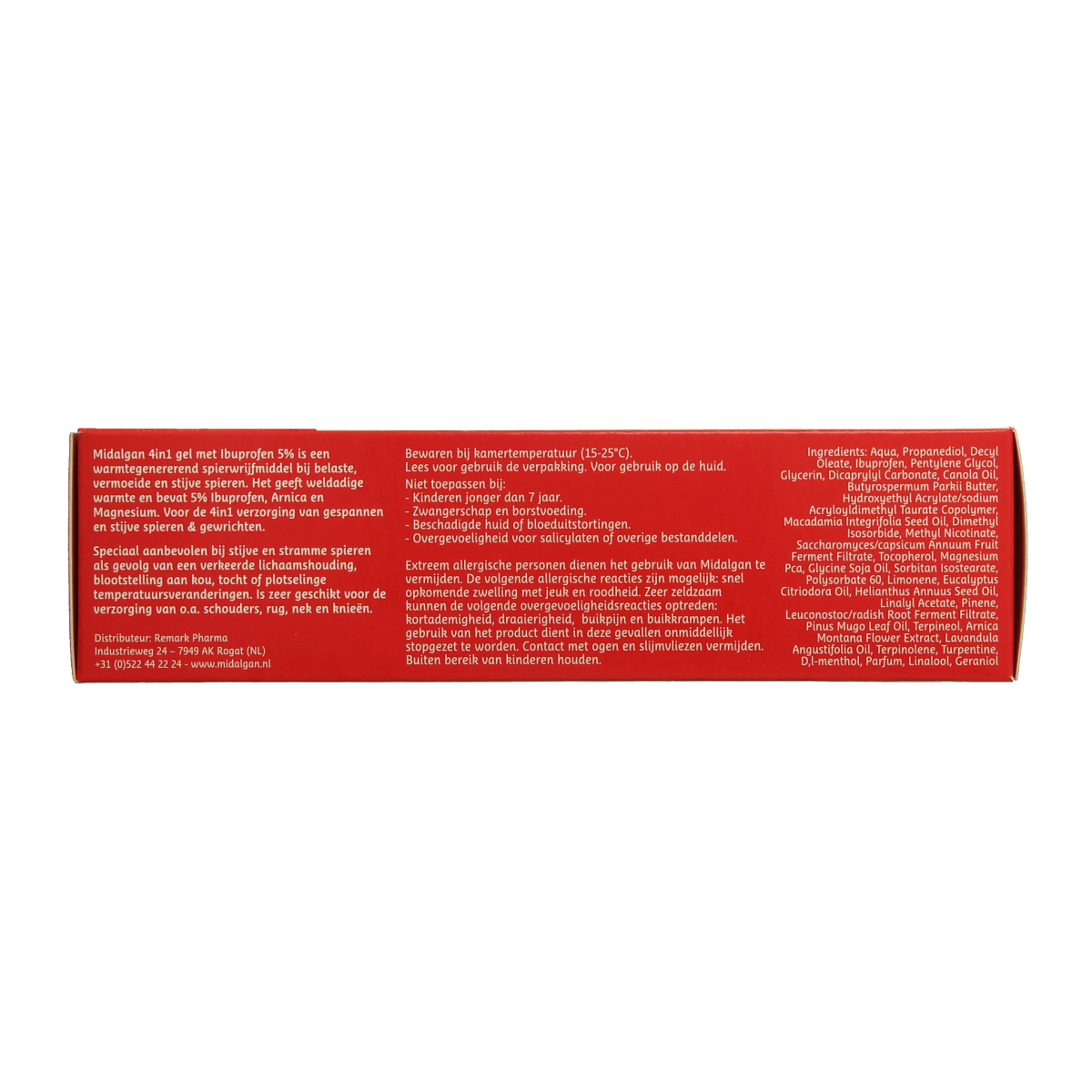 Midalgan 4 in 1 gel + 5% ibuprofen 100.00 Gram
