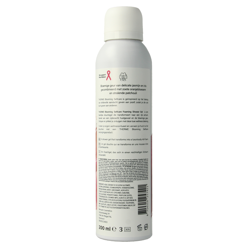 Therme Showergel blooming self care foaming 200 Milliliter