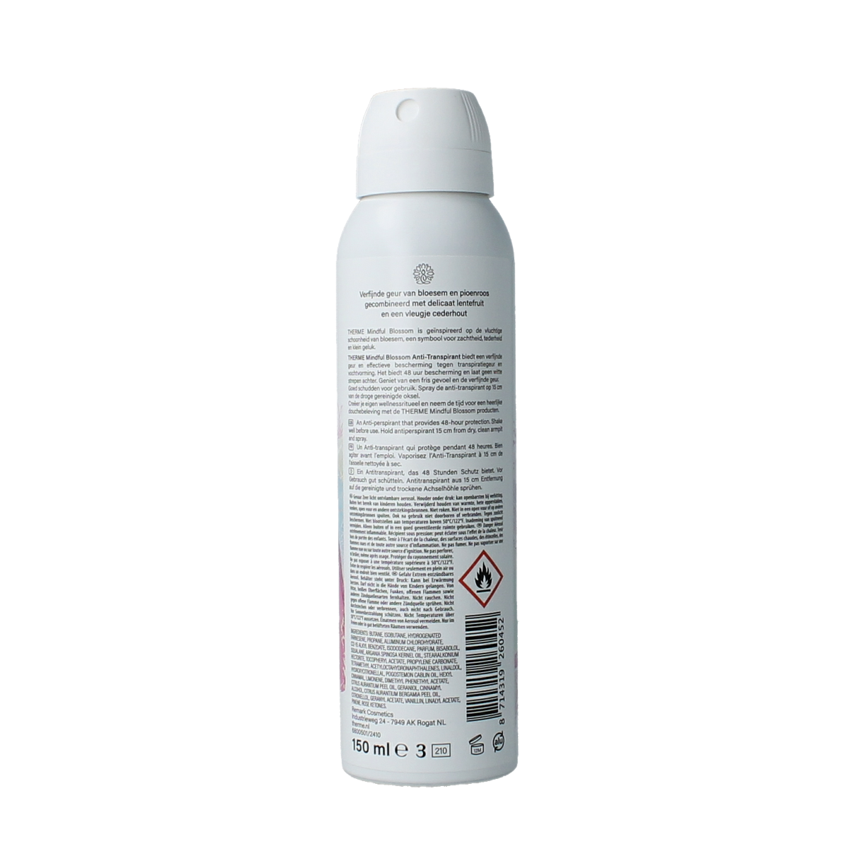 Therme Mindful blossom deodorant spray 150.00 Milliliter