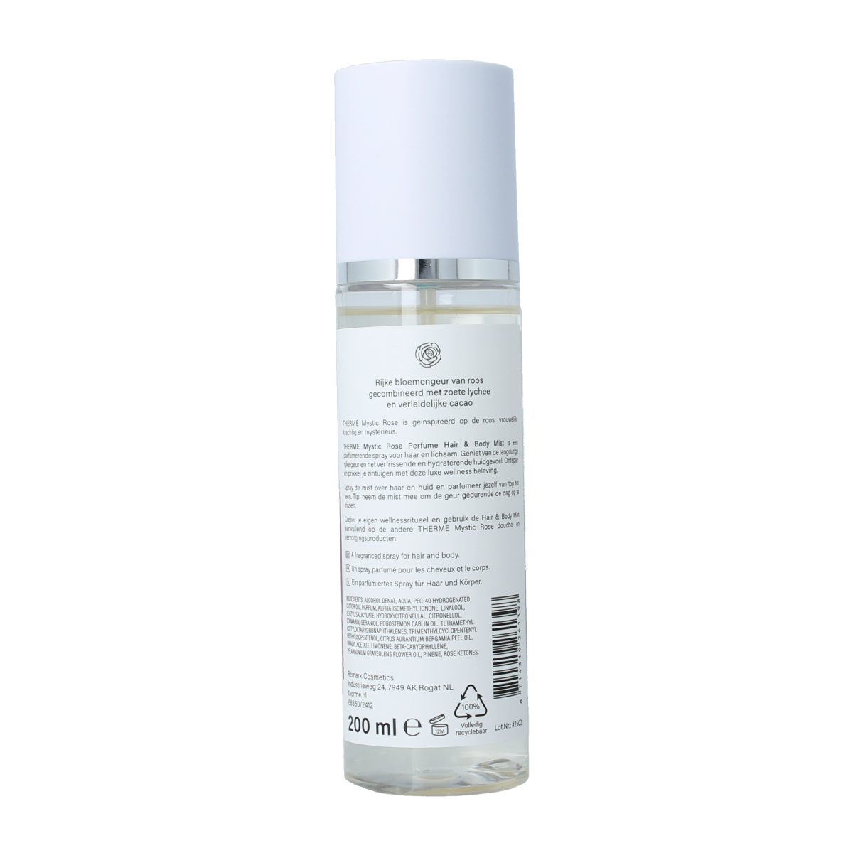 Therme Mystic rose perfume hair & body mist 200.00 Milliliter