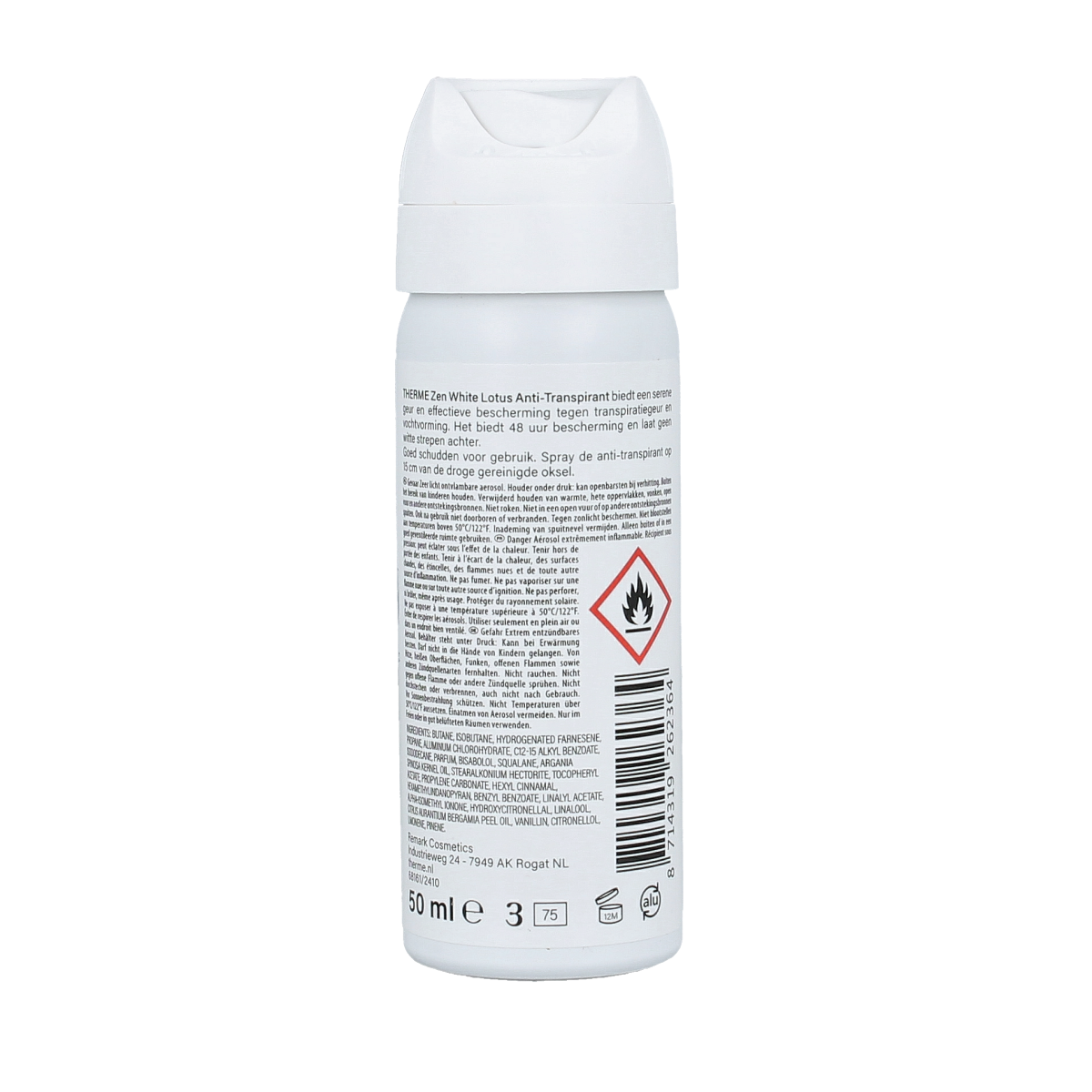 Therme Zen white lotus anti-transpirant 50.00 Milliliter