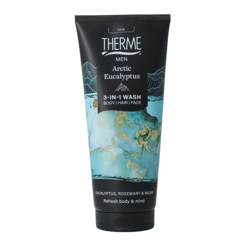 Therme Arctic eucalyptus 3-in-1 wash 200 Milliliter