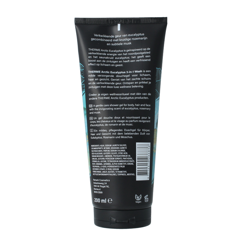 Therme Arctic eucalyptus 3-in-1 wash 200 Milliliter