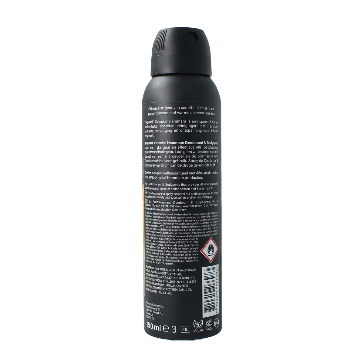 Therme Oriental hammam deodorant & bodyspray 150.00 Milliliter