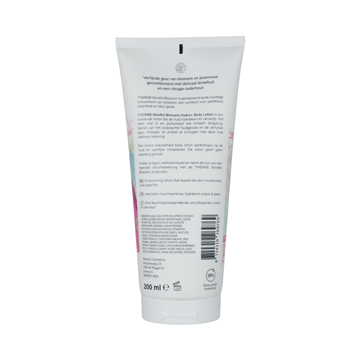 Therme Therme Mindful Blossom Body Lotion 200.00 Milliliter