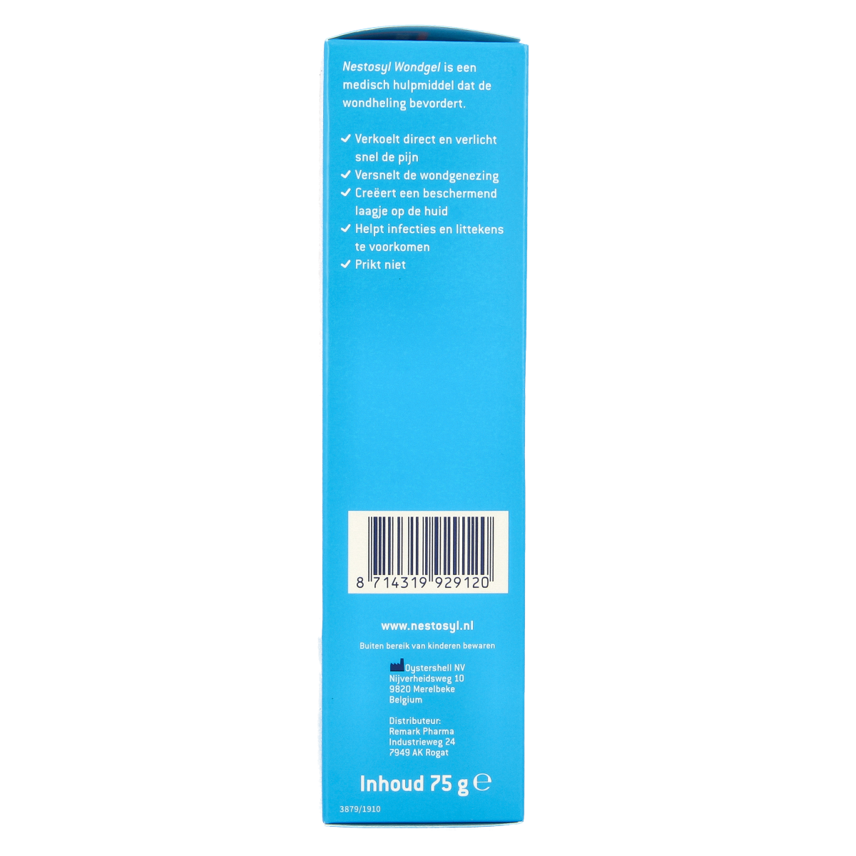 Nestosyl 3-in-1 Wondgel behandeling 75.00 Milliliter