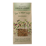 Peuleschil Groene linzen bio 140.00 Gram