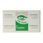 Eyefresh Maandlenzen -4.50  6.00 Stuks