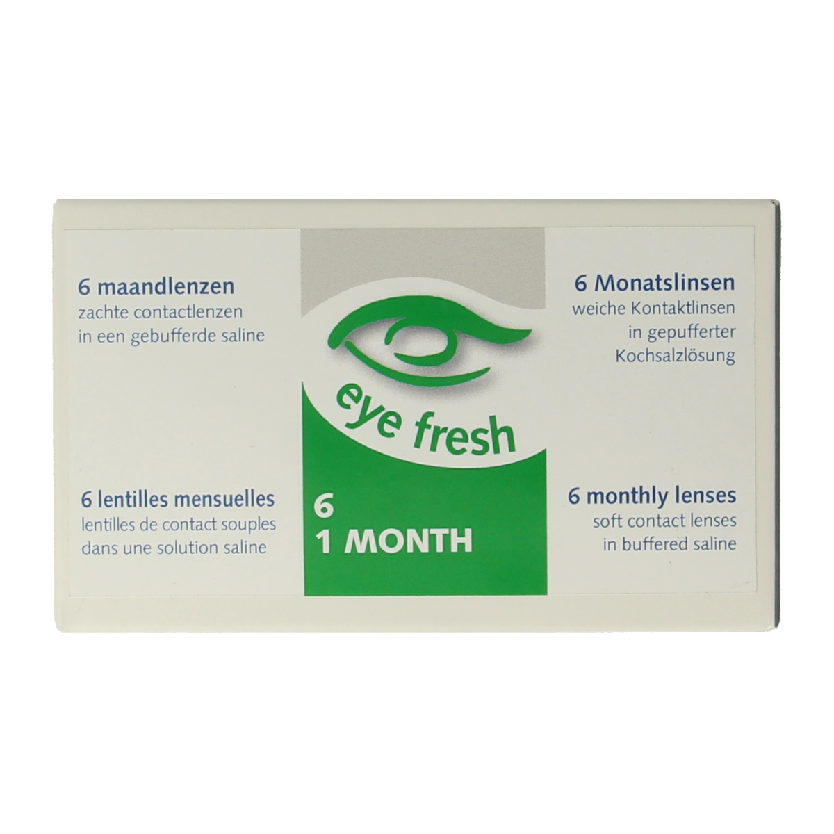 Eyefresh Maandlenzen -4.50  6.00 Stuks