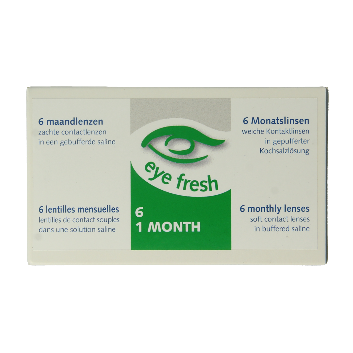 Eyefresh Maandlenzen -4.75  6.00 Stuks